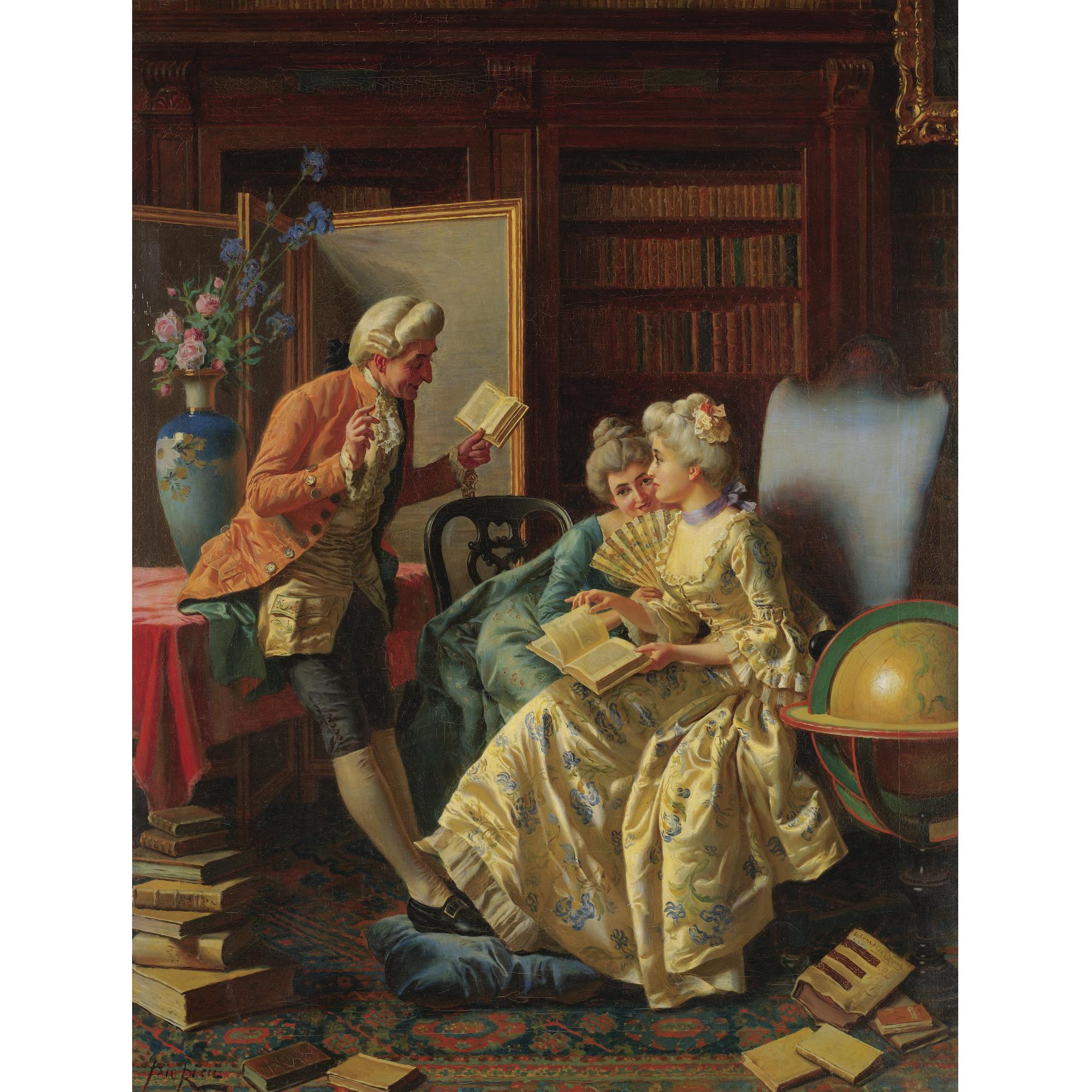 Pio Ricci - In The Library