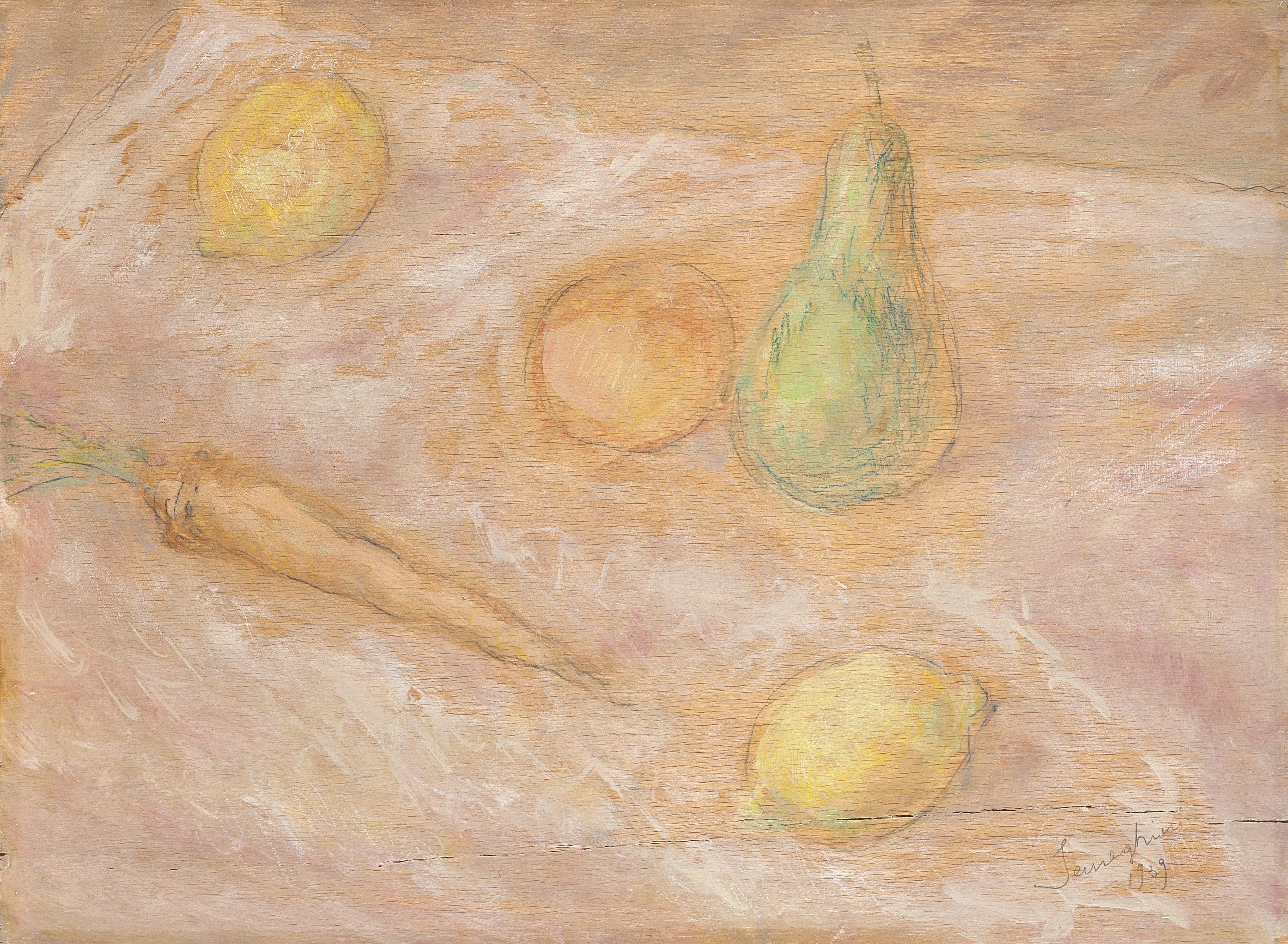 Pio Semeghini - Composizione con frutta