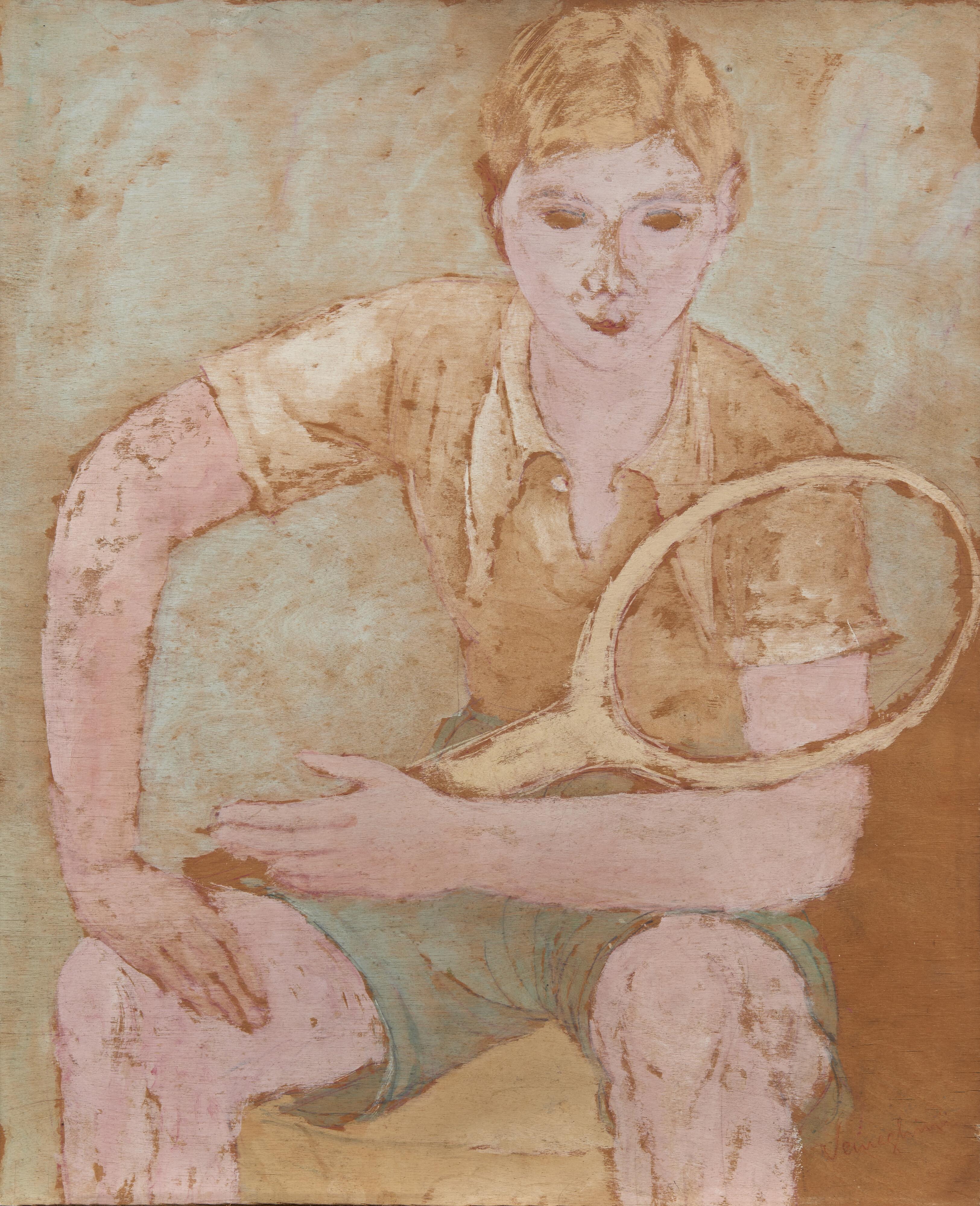 Pio Semeghini - Giovane tennista