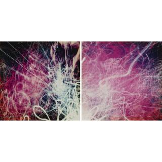 Piotr Uklanski - Untitled (Brooklyn Bridge Tail Lights):  A Diptych