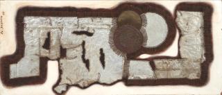 Piraji C. Sagara - Differentiation of an Extra Environment 84 x 36 in. (213.4 x 91.4 cm) unframed