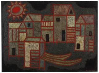 Piraji Sagara - Untitled (Cityscape)