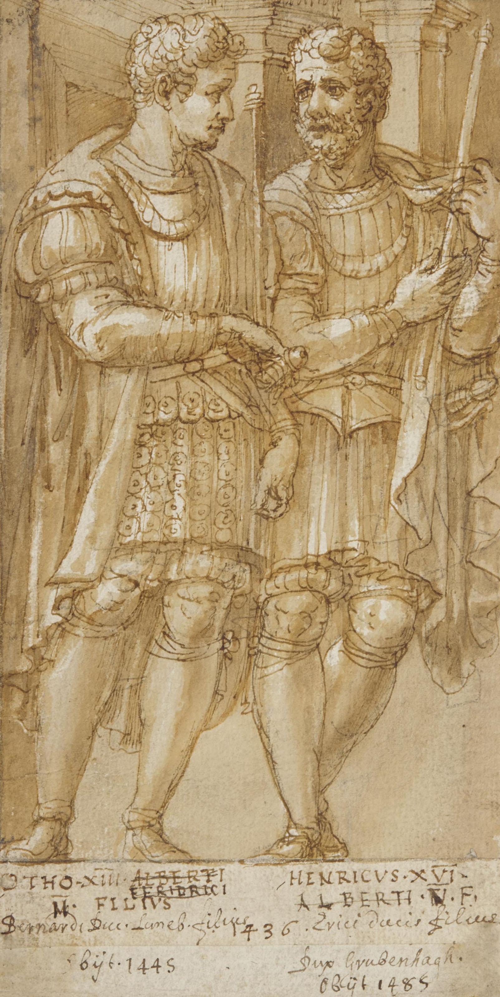 Pirro Ligorio - Othon Xiii Et Henri Xvi De Limbourg