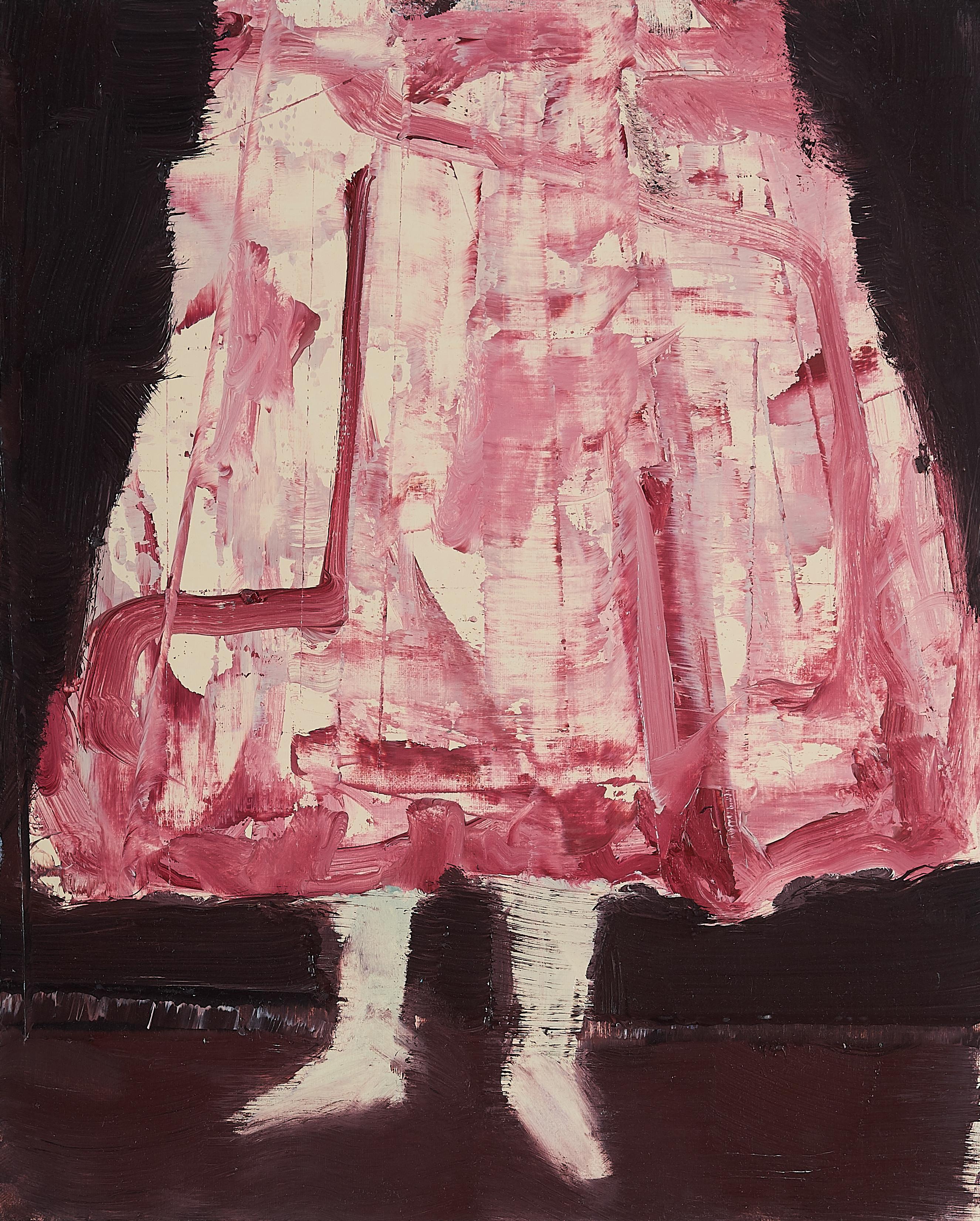 Pius Fox - Ohne Titel (Pinkes Kleid).