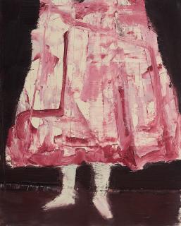 Pius Fox - Ohne Titel (Pinkes Kleid).