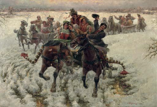Pjotr C. Stojanow - A merry sleigh ride