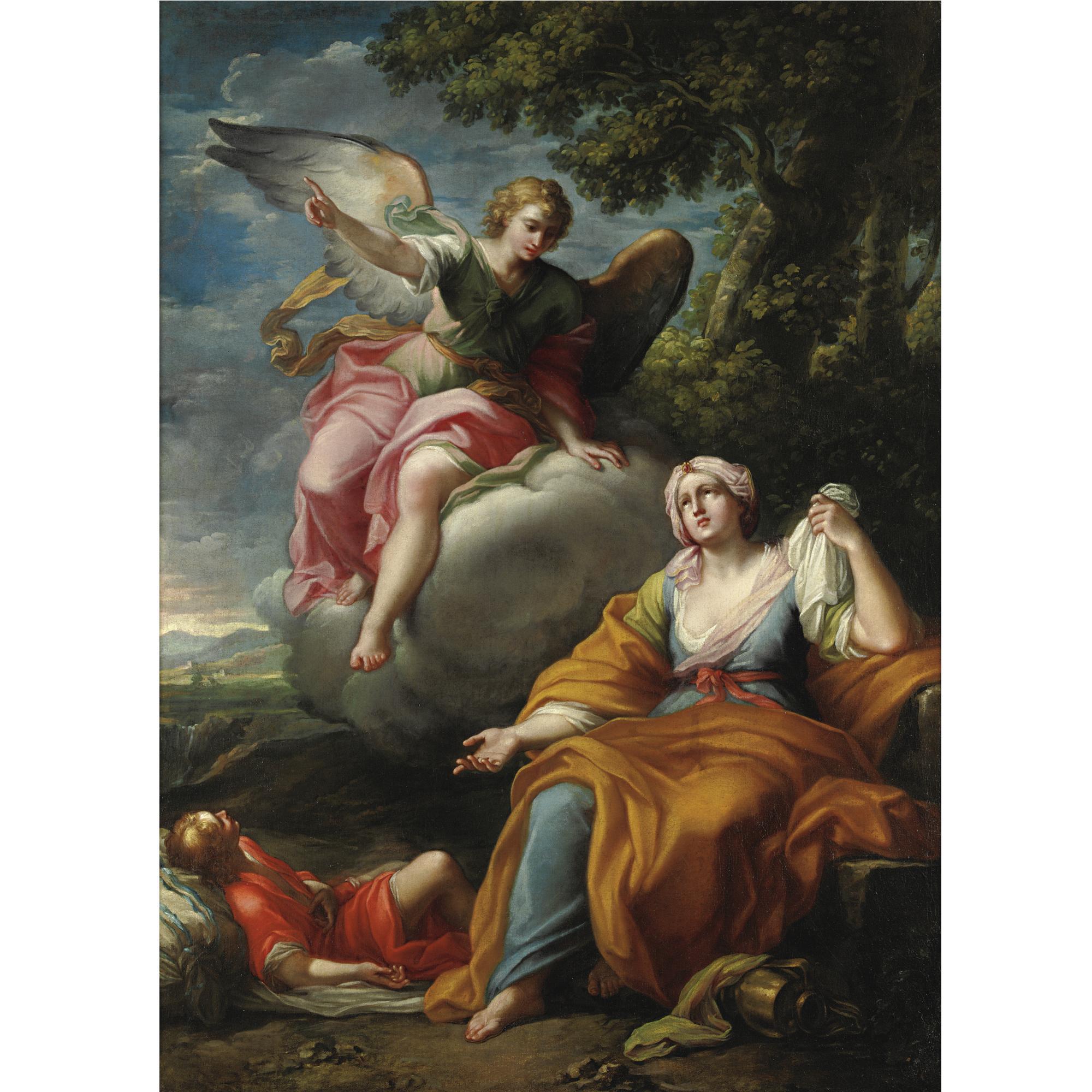 Placido Costanzi - Agar E Ismaele