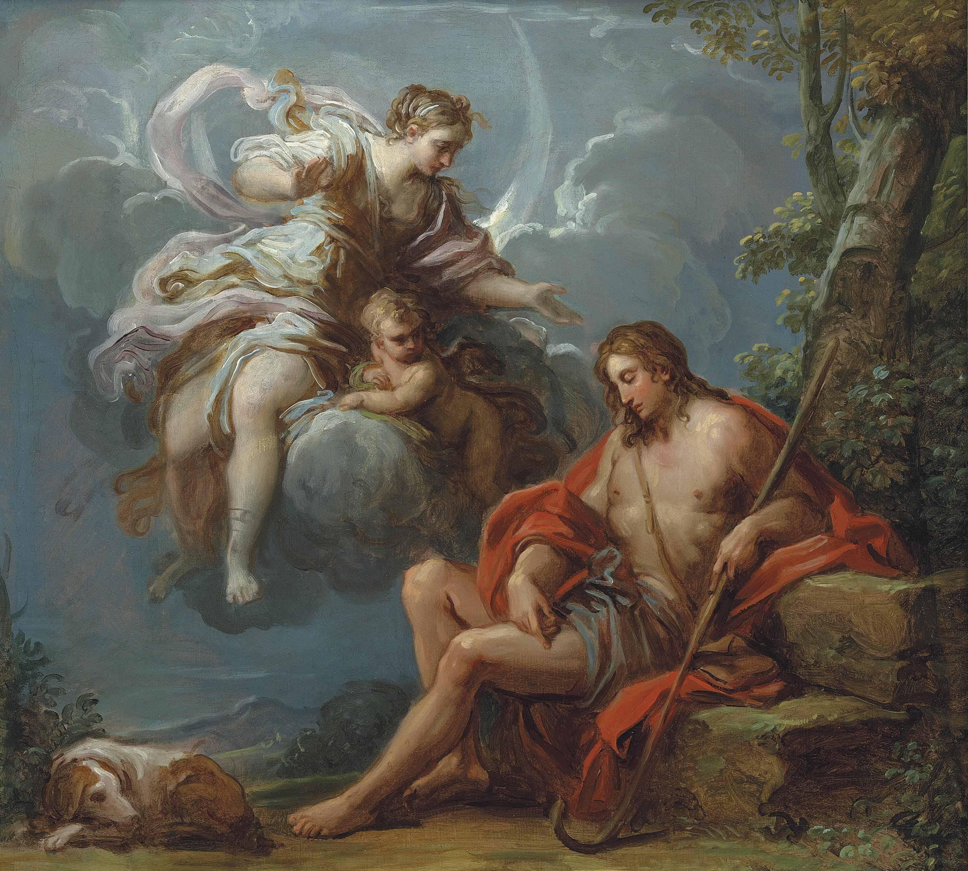 Placido Costanzi - Diana and Endymion