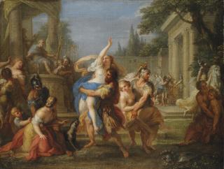 Placido Costanzi - The Rape of the Sabine Women