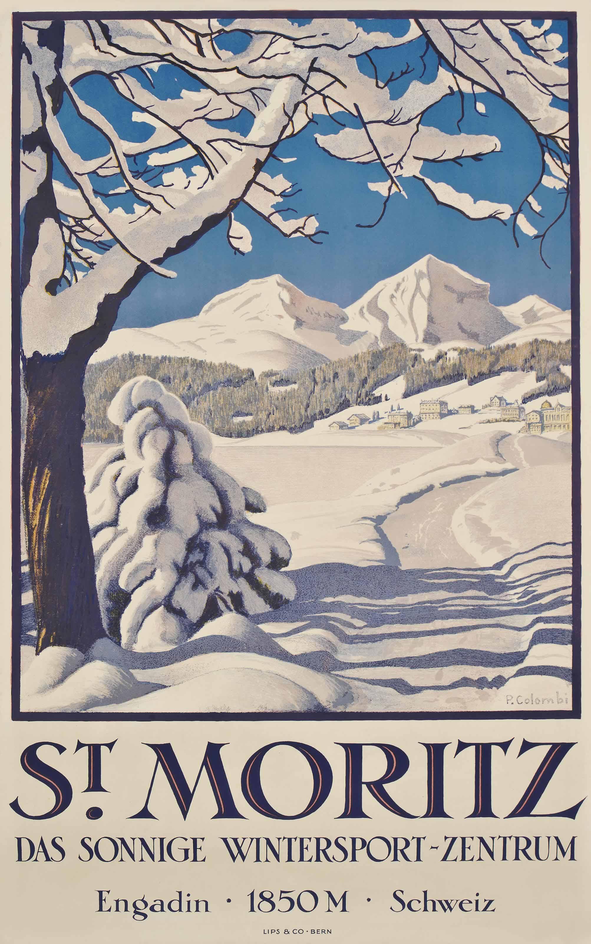 Plinio Colombi - St. Moritz