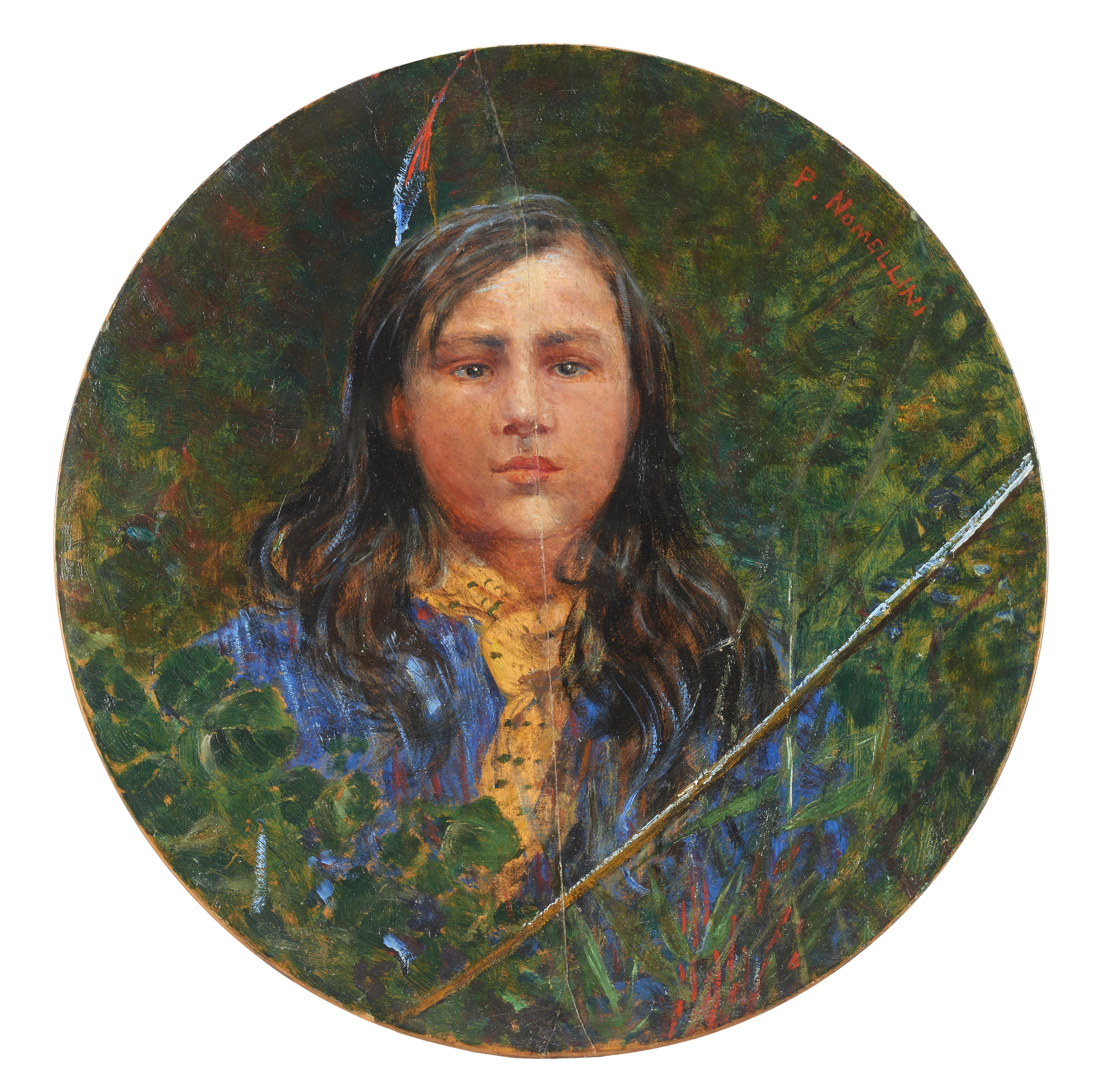 Plinio Nomellini - Il Pellerossa