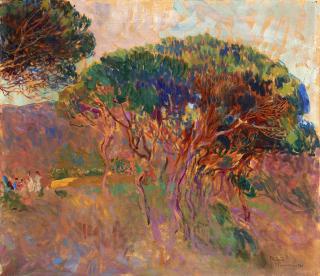 Plinio Nomellini - Isola d\'Elba selvaggia