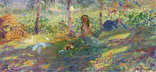 Plinio Nomellini - Mattinata (1919 circa)