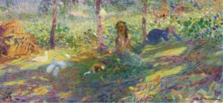 Plinio Nomellini - Mattinata (1919 circa)