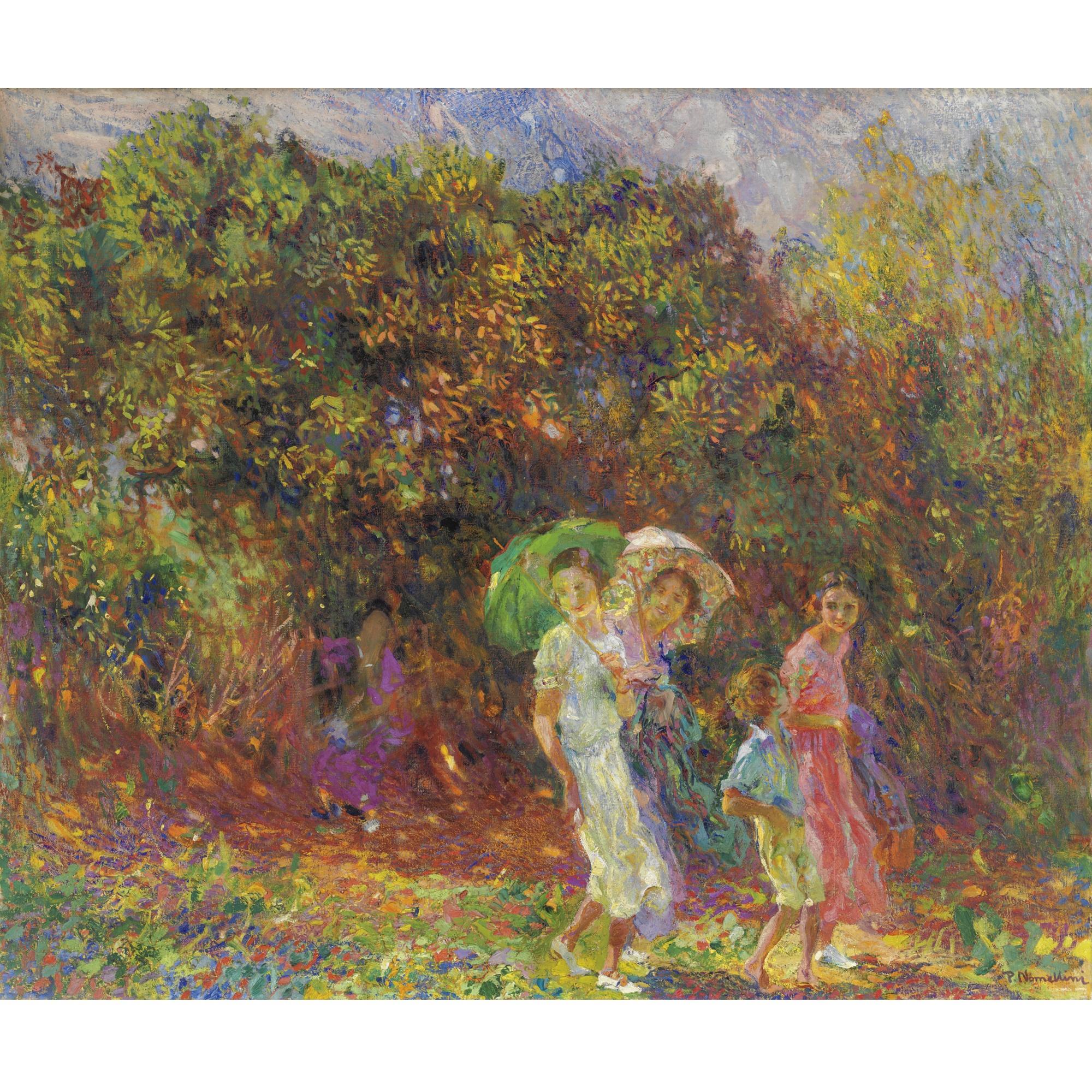 Plinio Nomellini - Passeggiata Nel Parco