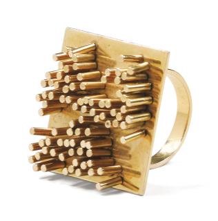 Pol Bury - 87 Tiges Sur Un Carré (87 Stems On A Square)