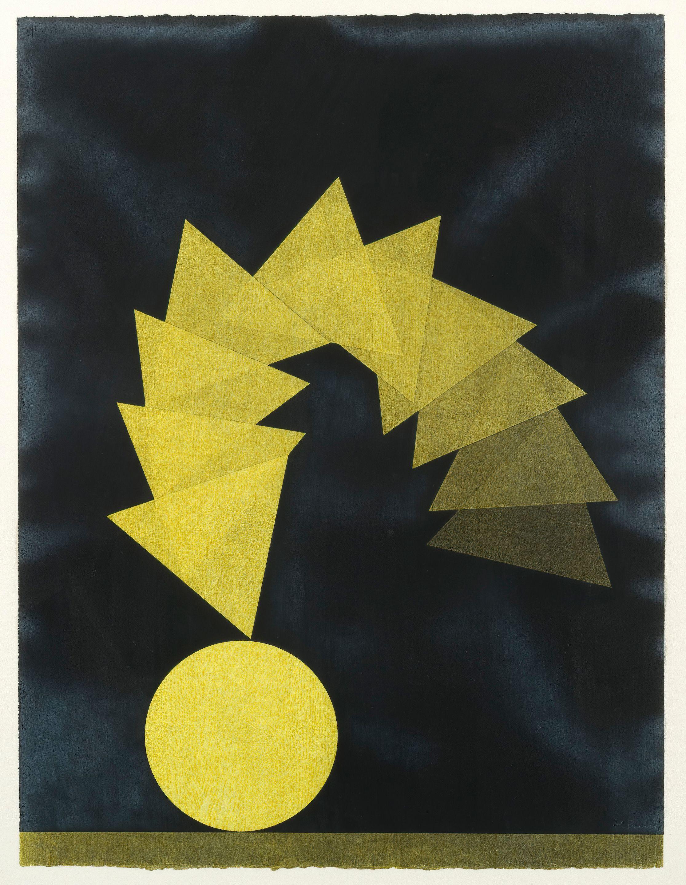 Pol Bury - Dix triangles sont un cercle, 1979