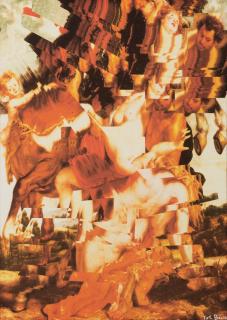 Pol Bury - L\'enlèvement des filles de Leucippe, d\'après Rubens