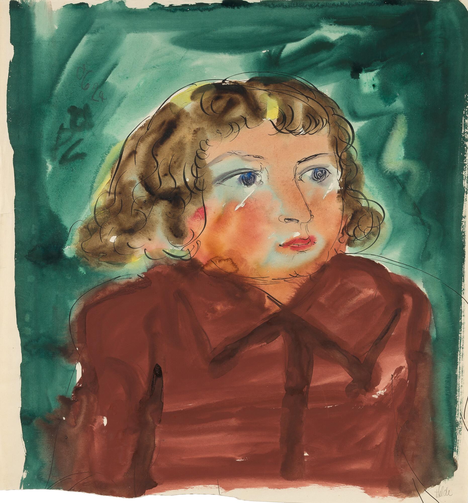 Pol Cassel - Bildnis Hilde