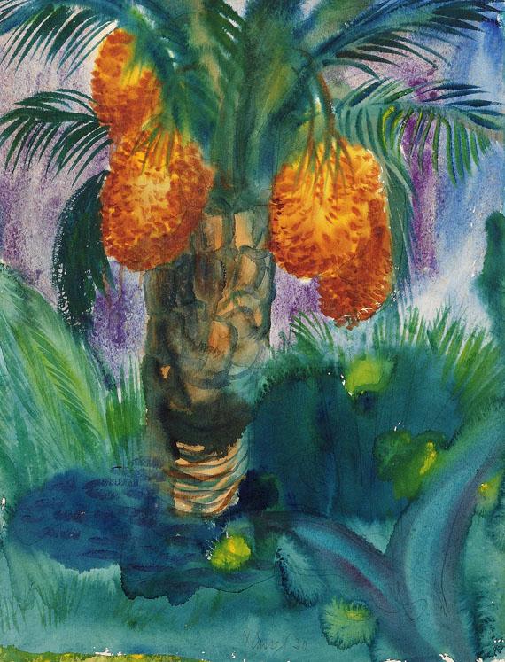 Pol Cassel - Dattelpalme mit Früchten