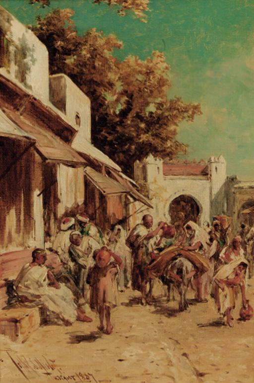 Pollok Sinclair Nisbet, A.R.S.A., R.W.S. - Tangier