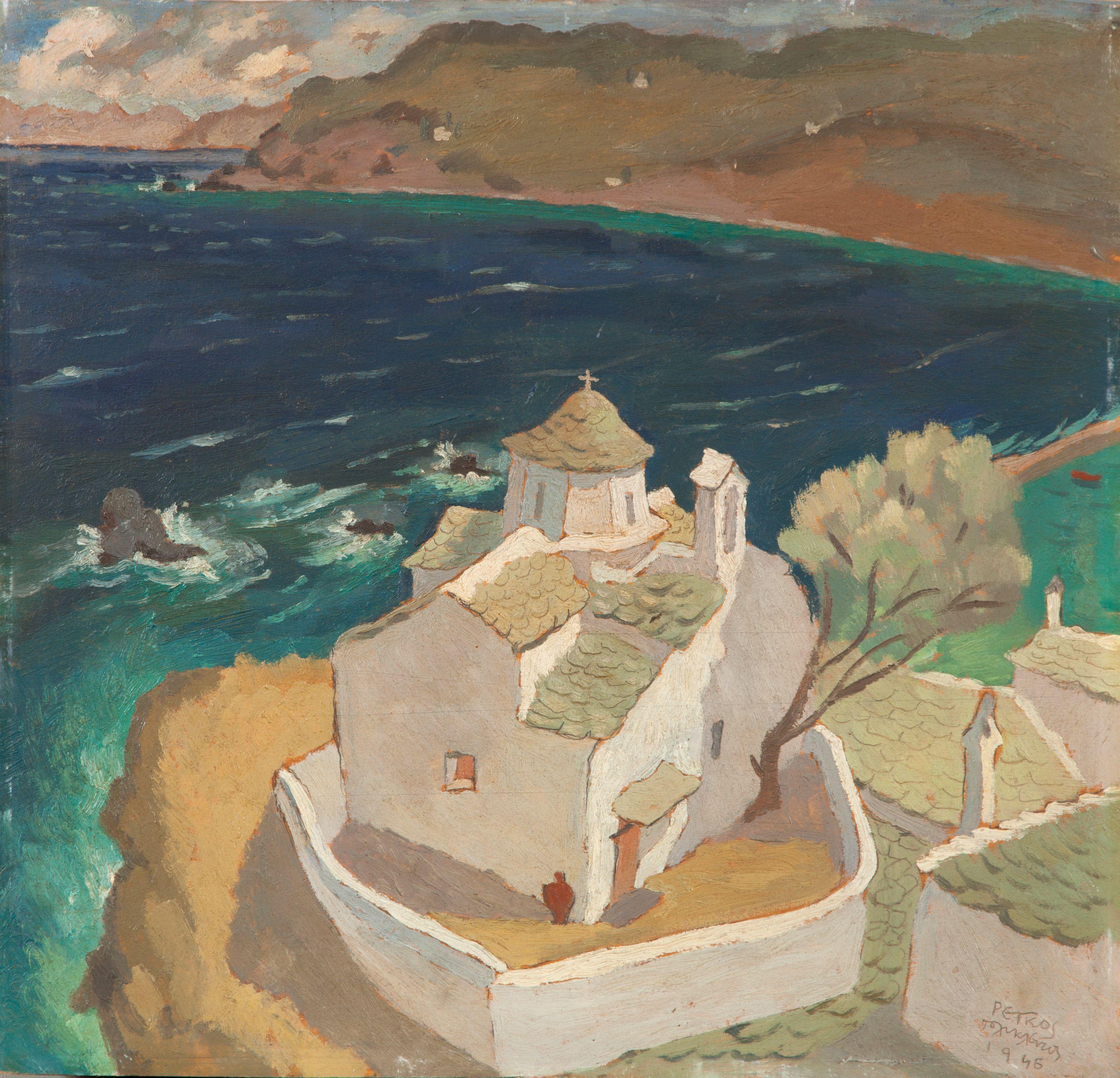 Polykleitos Rengos - Church of Panagitsa, Skopelos island.