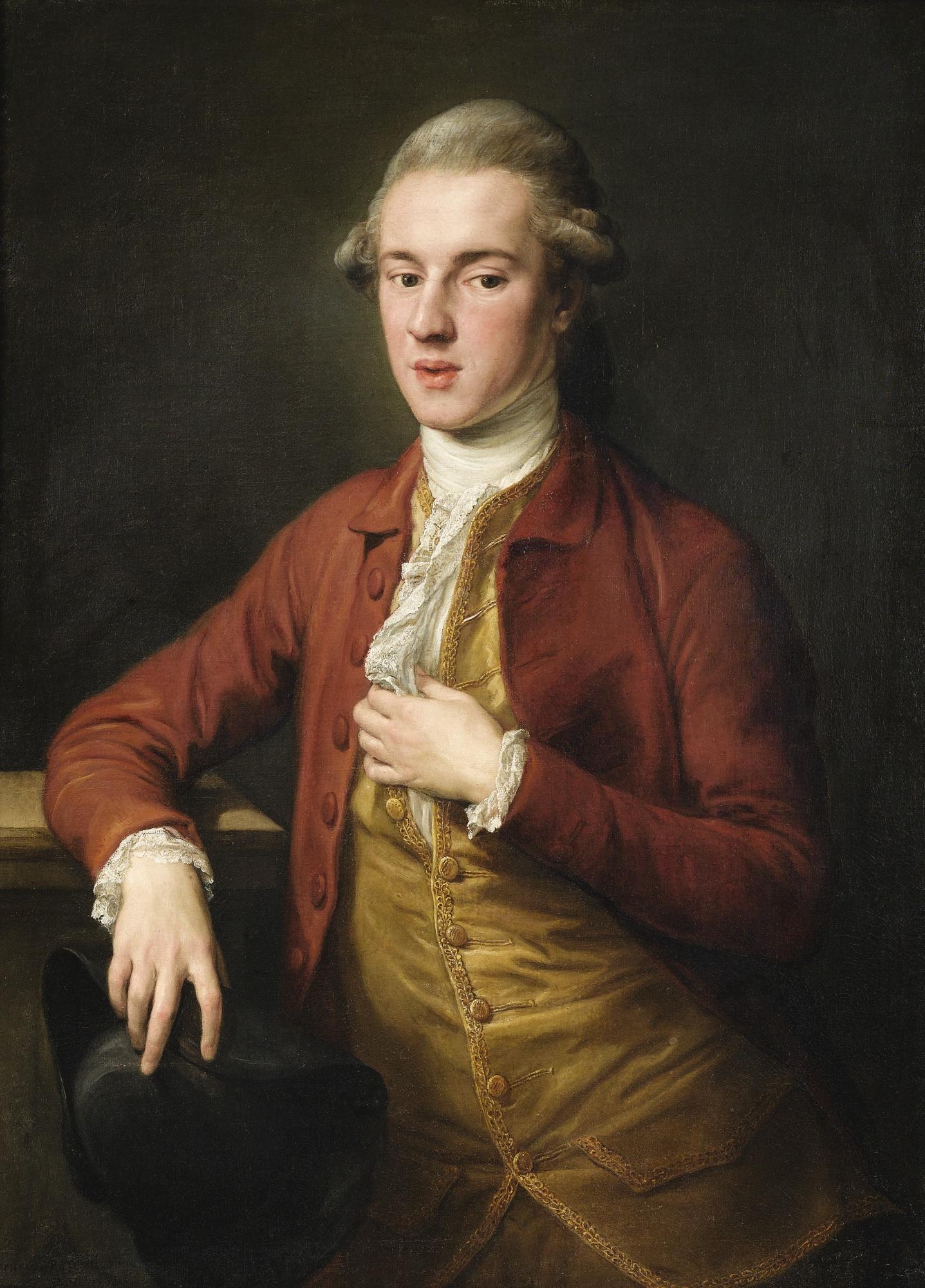 Pompeo Batoni - Portrait Of A Gentleman