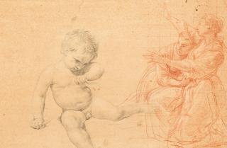 Pompeo Girolamo Batoni - Der junge Herkules erwürgt die von Juno gesandten Schlangen.