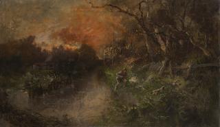 Pompeo Mariani - Cacciatore alla Zelata