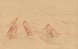 Pompeo Mariani - Figure a Bordighera