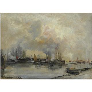 Pompeo Mariani - Porto Di Genova