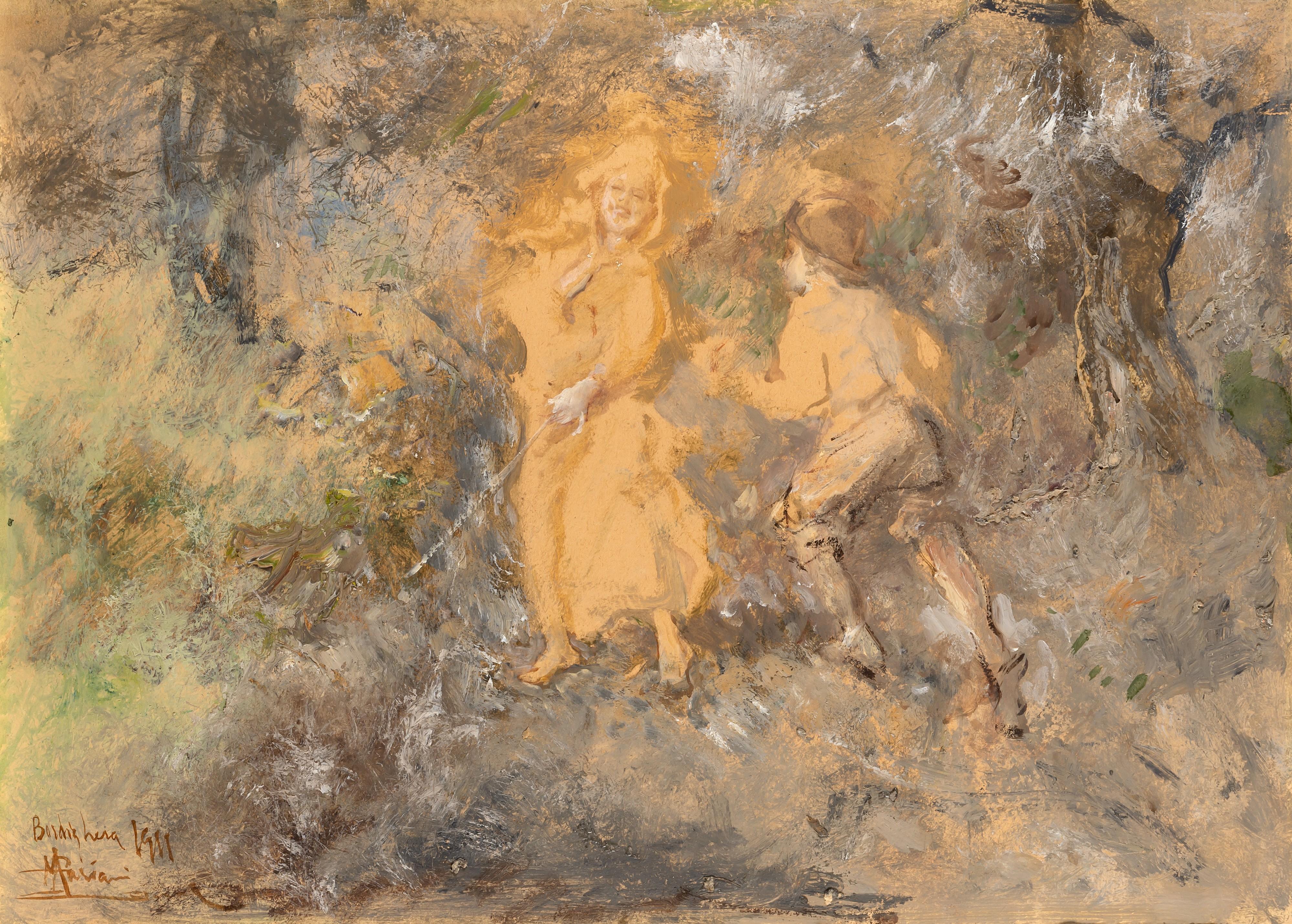 Pompeo Mariani - Scena galante