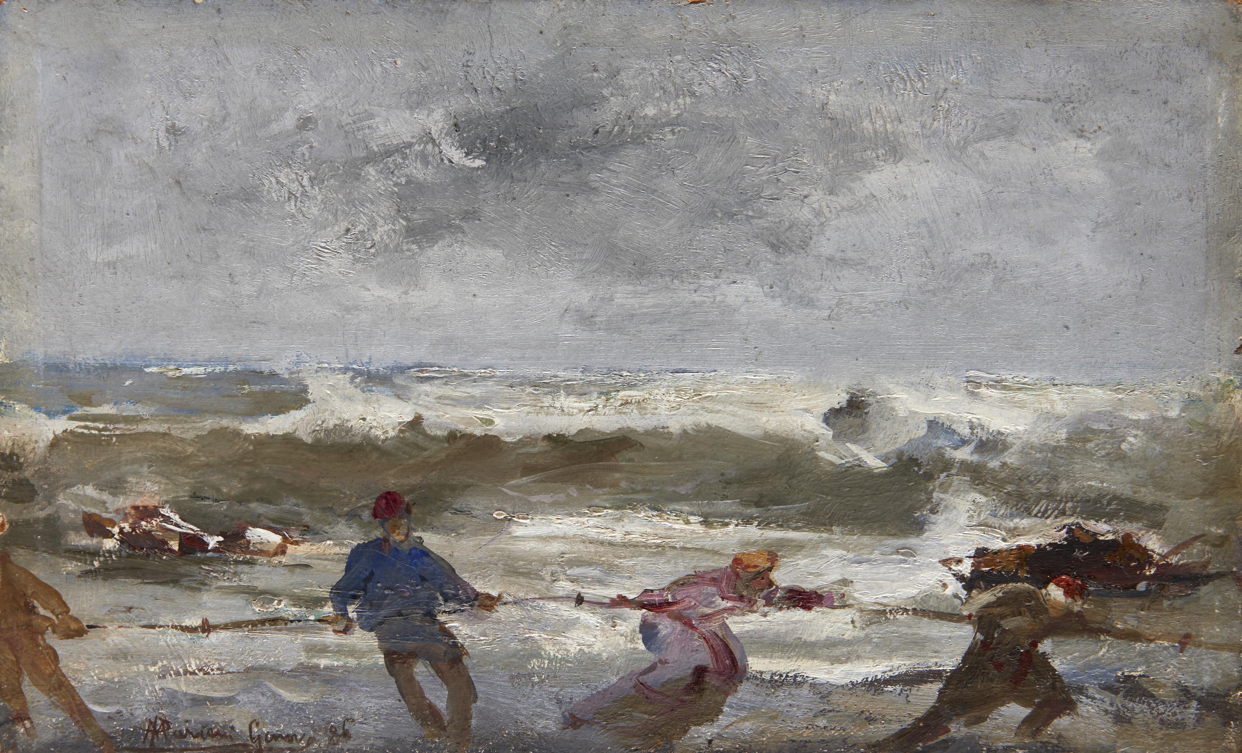 Pompeo Mariani - Tirando le reti