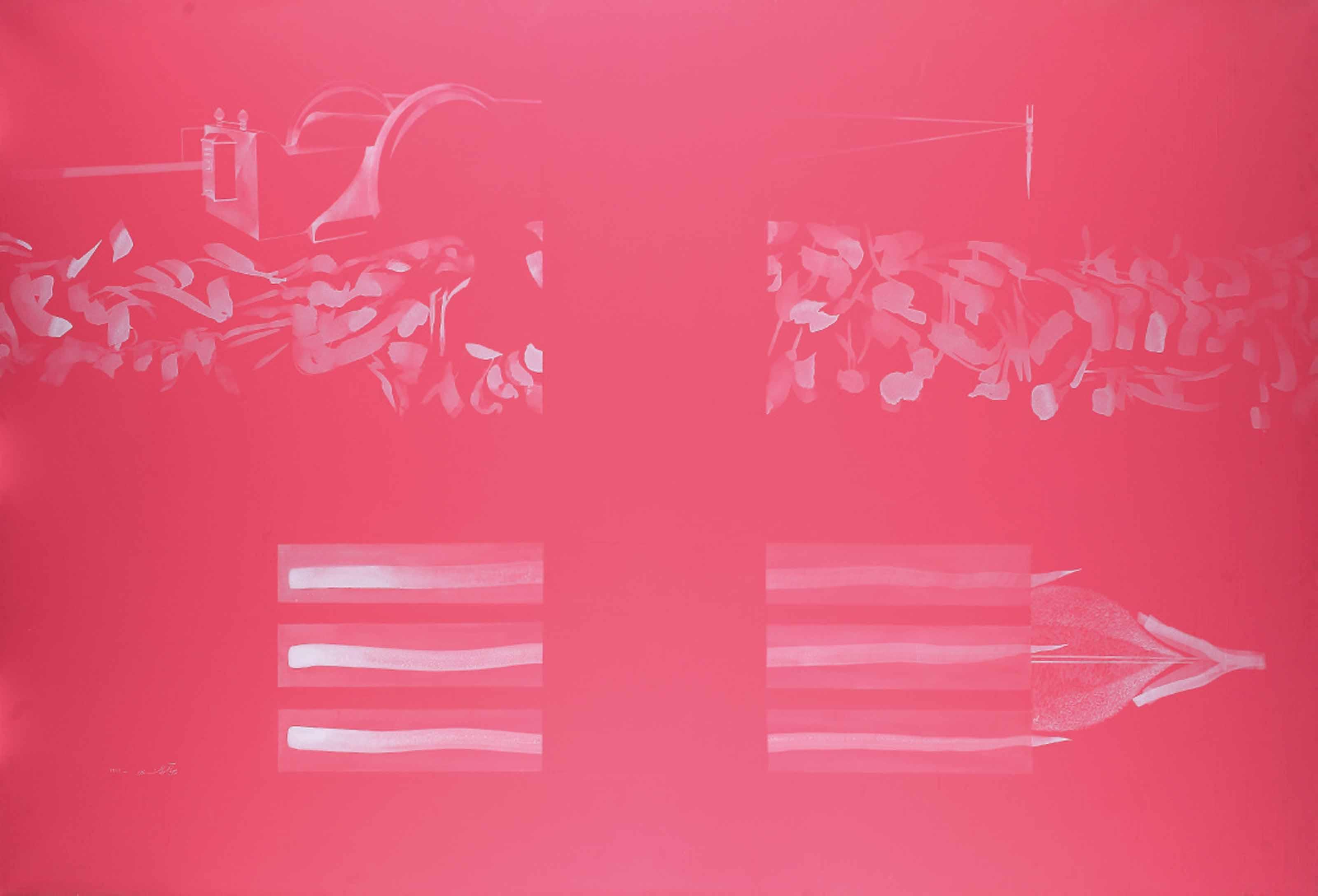 Pooya Aryanpour - Untitled (From The Red Period)