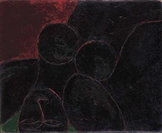 Popo Iskandar - Reclining nude