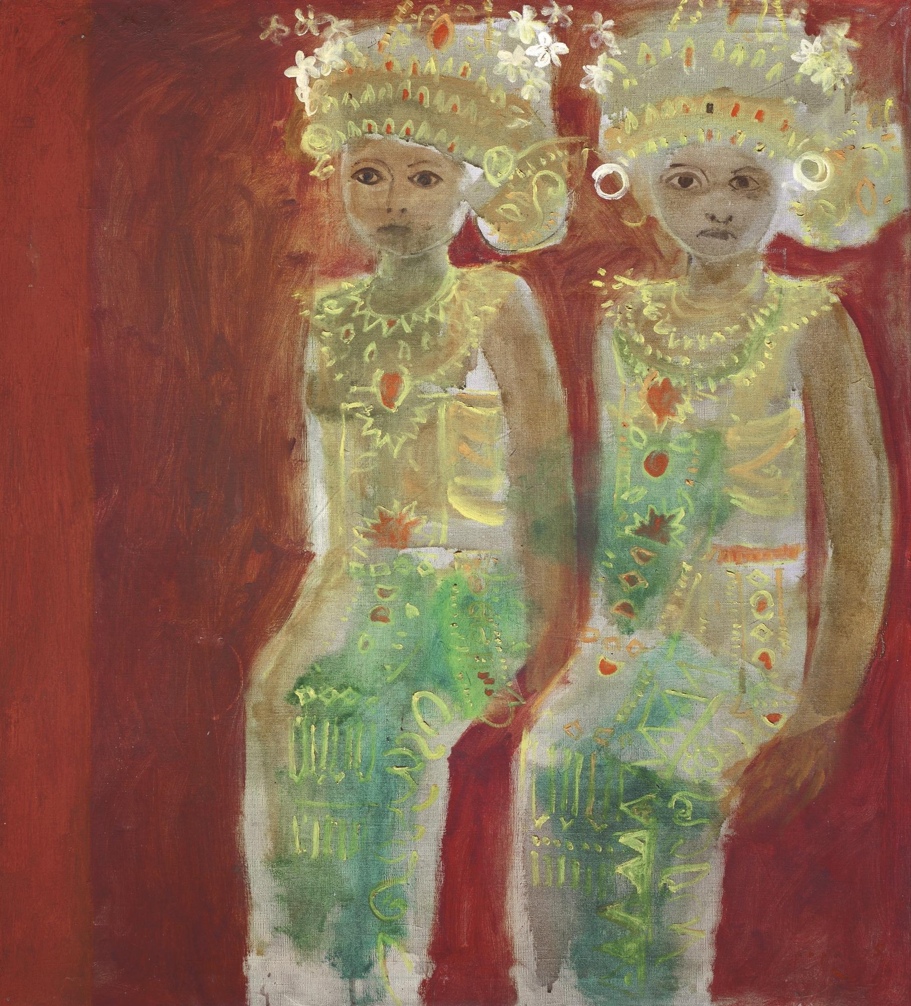 Popo Iskandar - Two Dancers