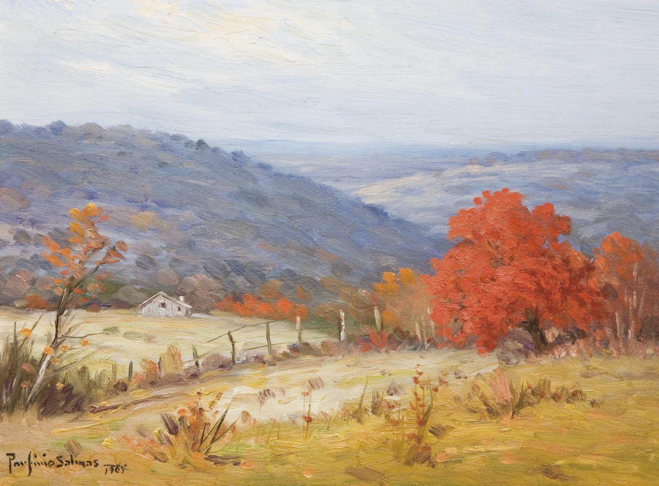 Porfirio Salinas - Autumn Landscape