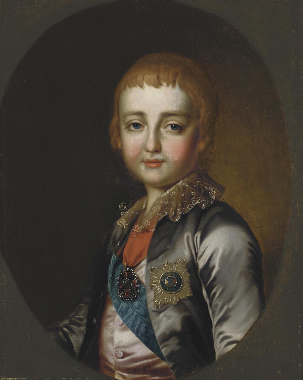 Portrait of Emperor Alexander I of Russia (1777-1825)