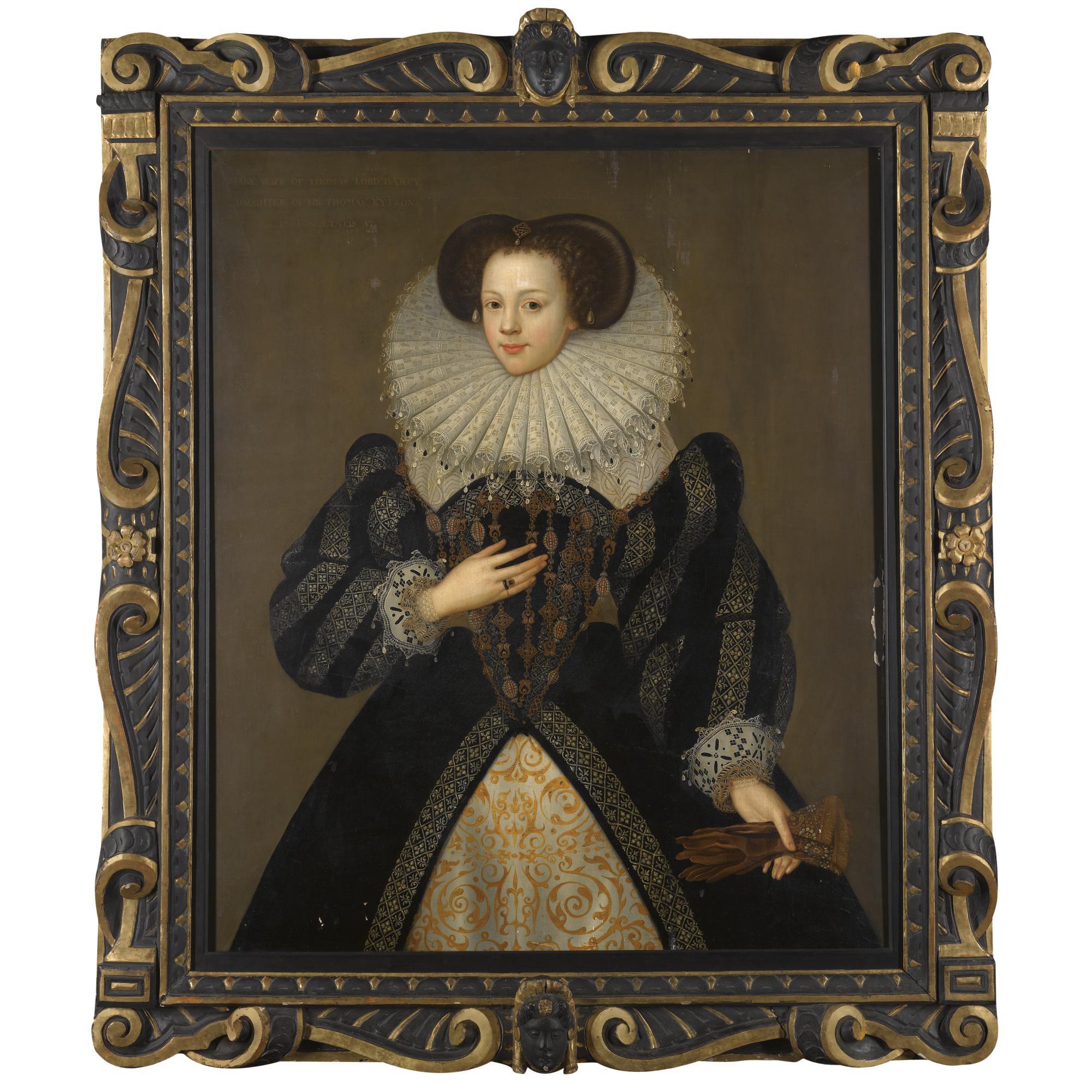 Portrait Of Mary Kytson, Wife Of Thomas Lord Darcy