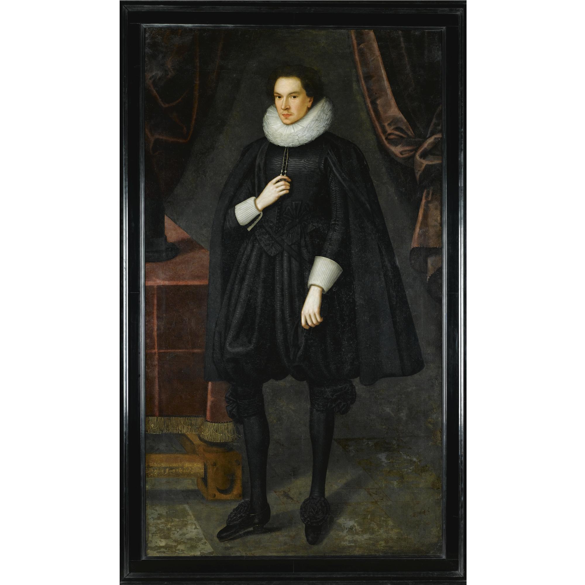 Portrait Of Sir Thomas Wentworth, Later 1St Earl Of Strafford And Lord Lieutenant Of Ireland (1593-1641)