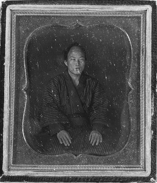 Portrait of the Japanese castaway, Sentaro ("Sam Patch"), San Francisco Art.Salon