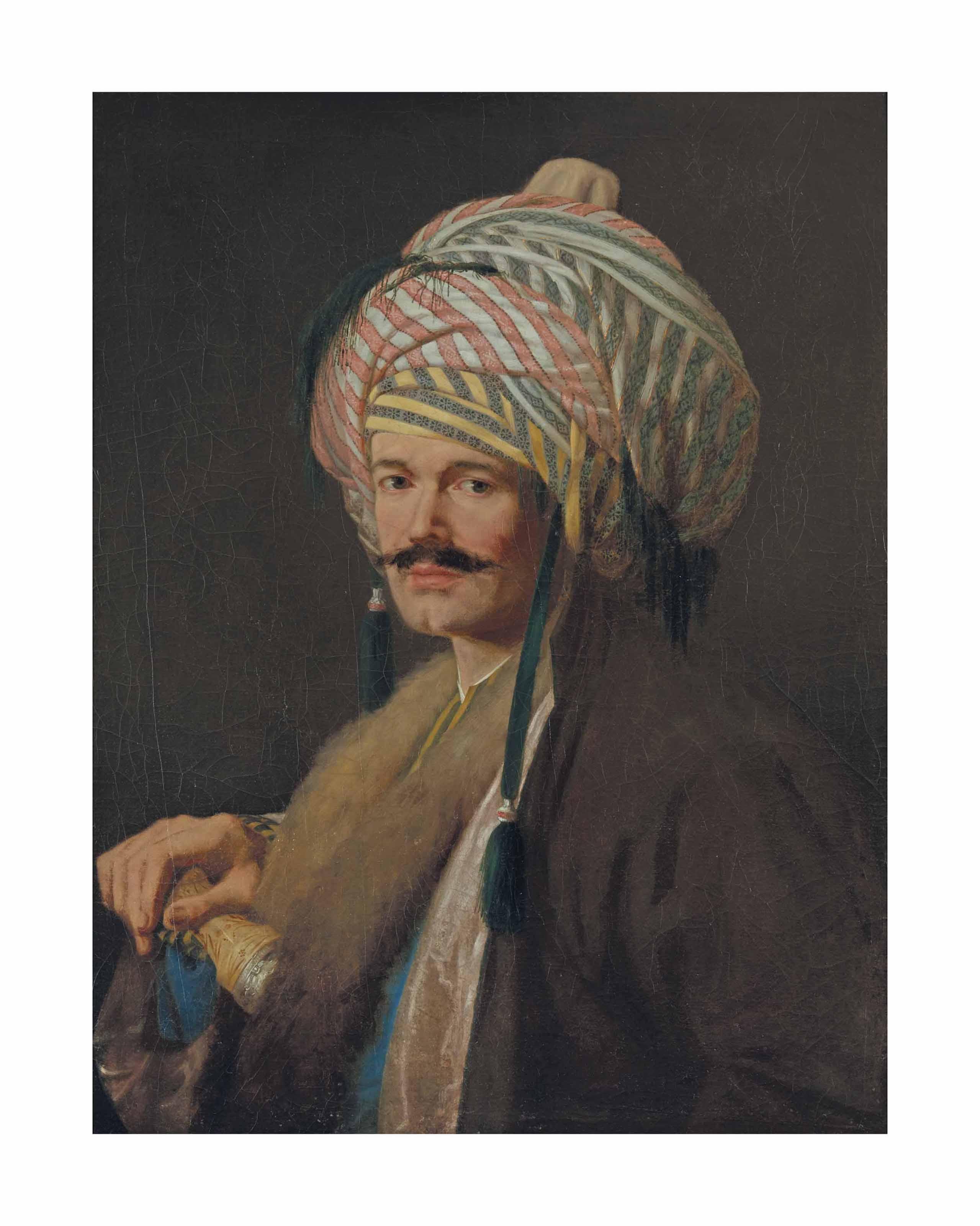 Portrait présumé de Roustam Raza (vers 1781-1845), mamelouk de Napoléon Ier