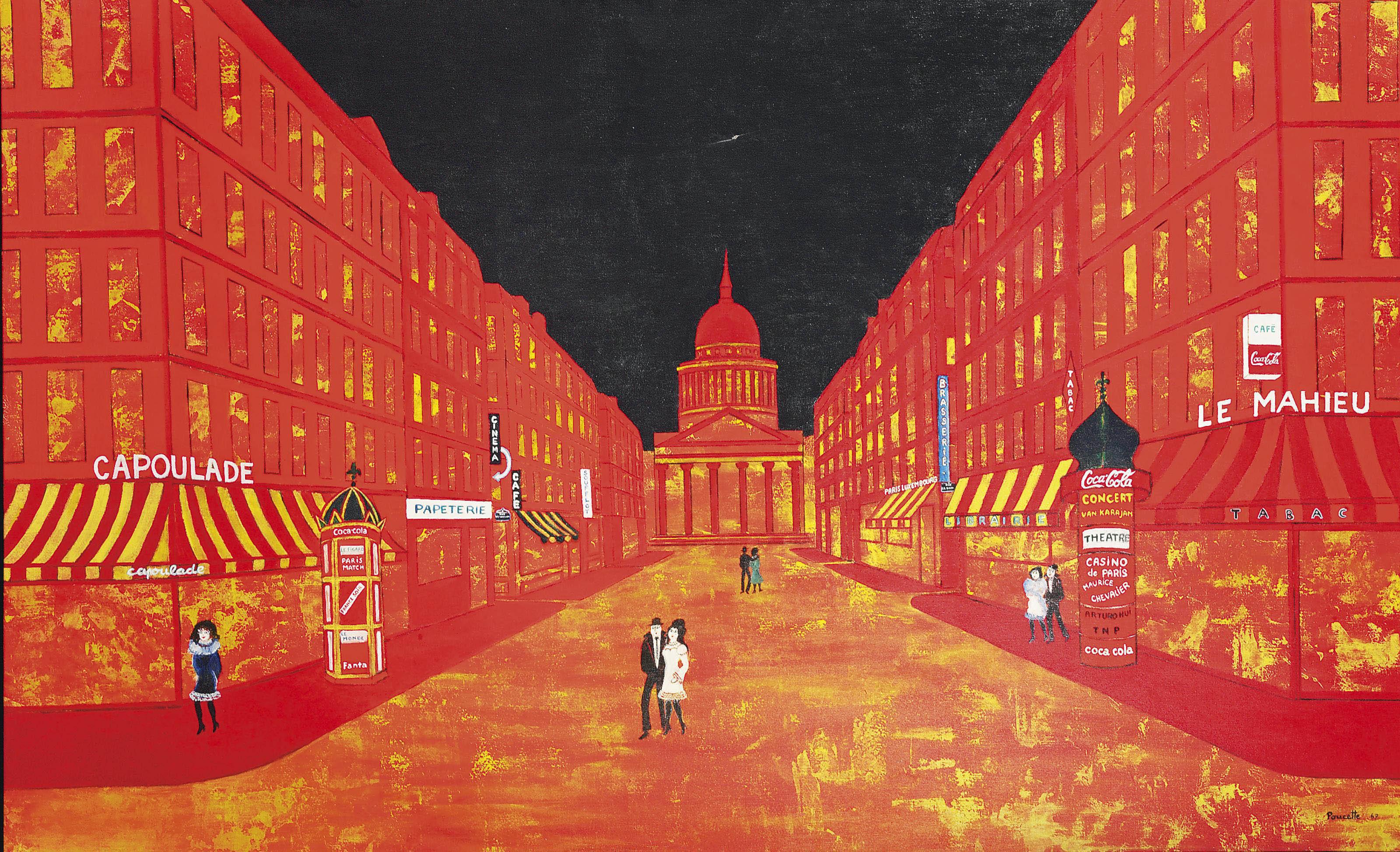 Poucette - Boulevard Saint Michel, Paris