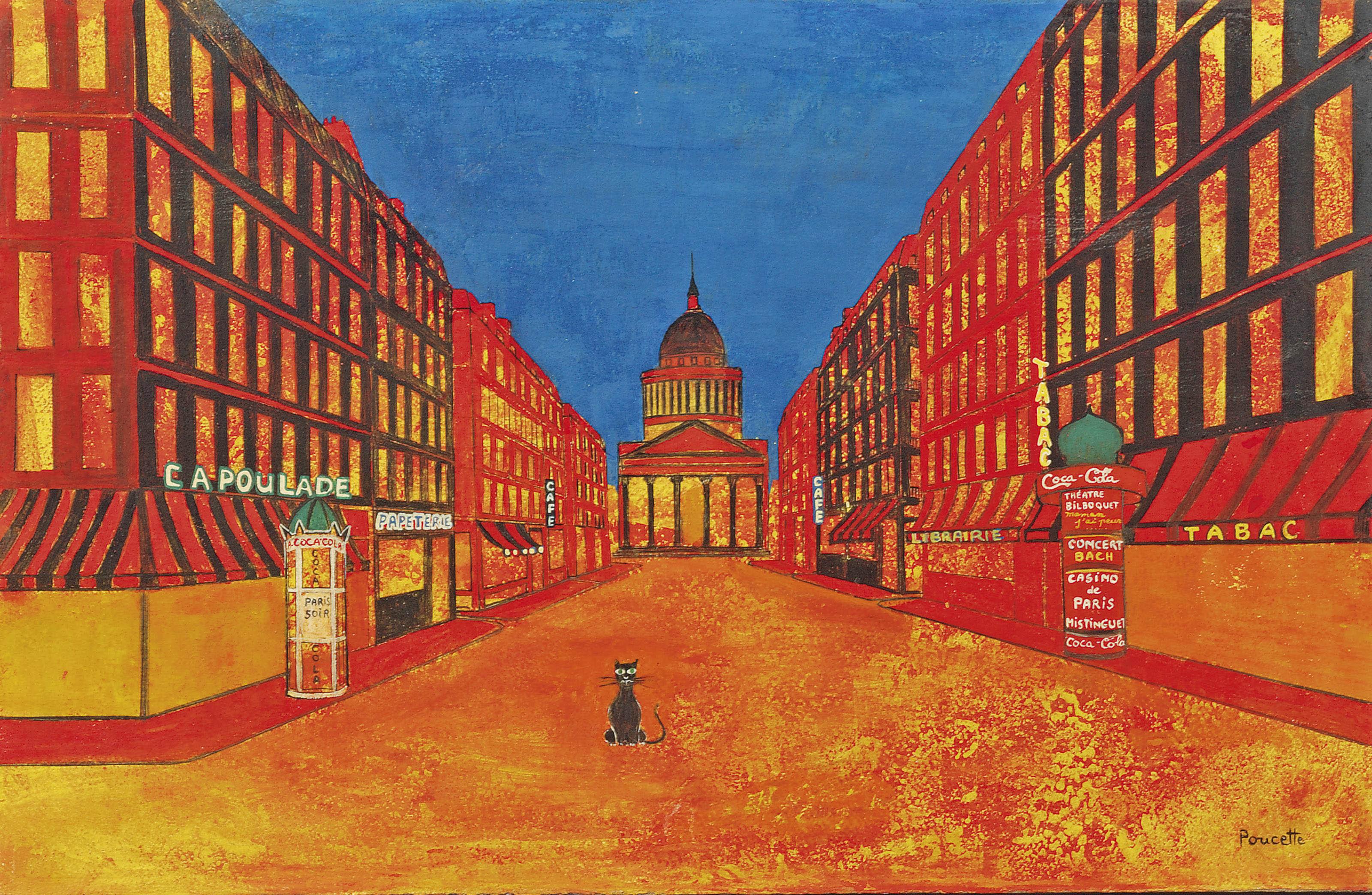 Poucette - Boulevard Saint Michel, Paris