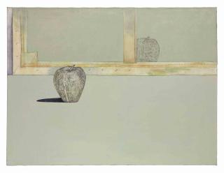 Prabhakar Barwe - Canvas and Apple