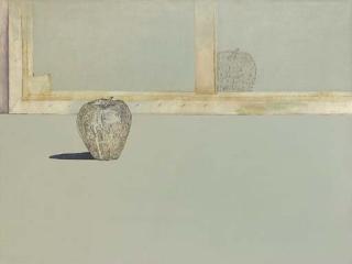 Prabhakar Barwe - Canvas and Apple