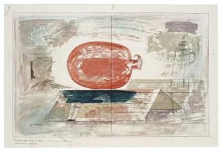 Prabhakar Barwe - Painted Post-Card