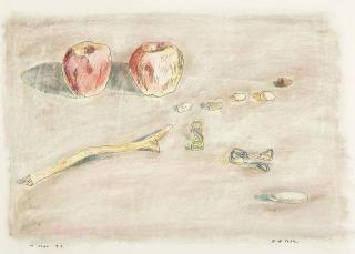 Prabhakar Barwe - Two Apples