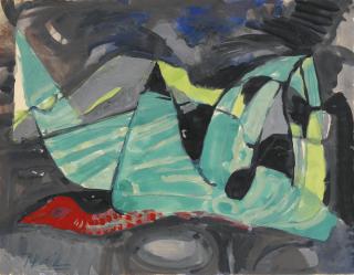 Pravoslav Kotík - Czech Abstract Composition (Abstrakní Kompozice)