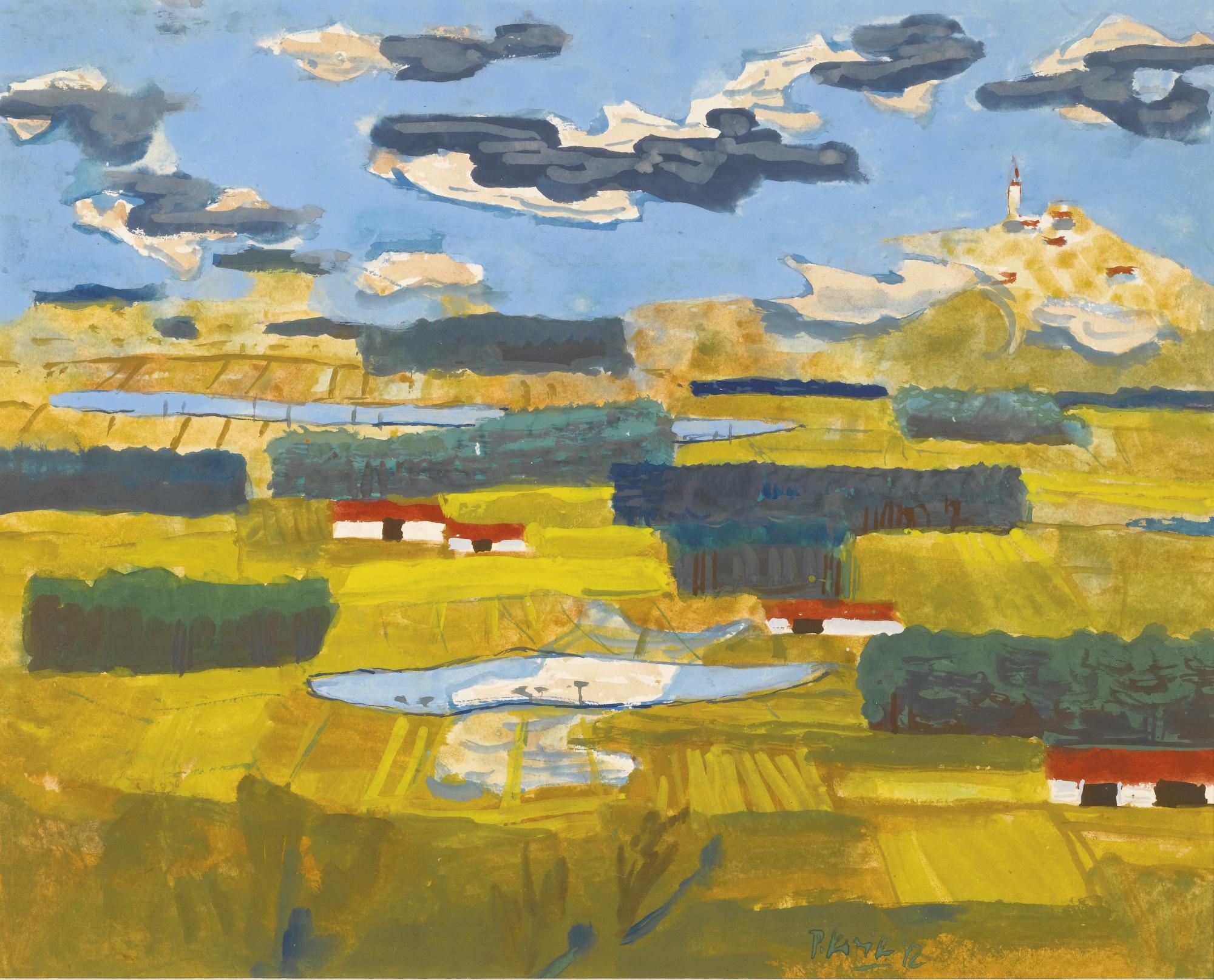 Pravoslav Kotík - Czech Landscape (Krajina)